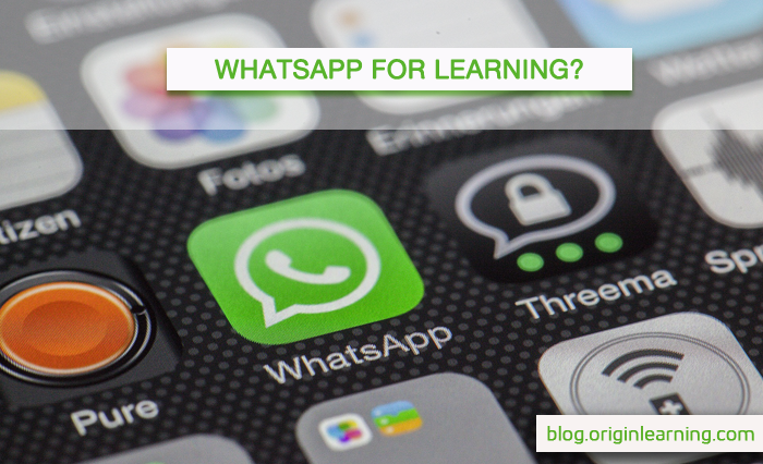 whatsapp for learning
