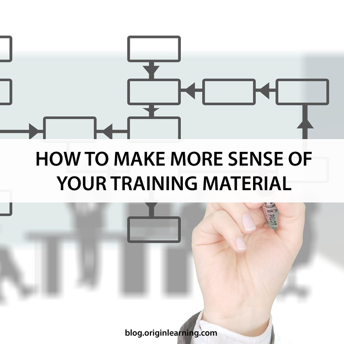 How to Make More Sense of Your Training Material
