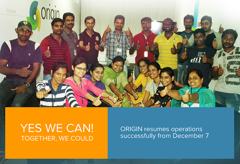 together we can-origin resumes operations