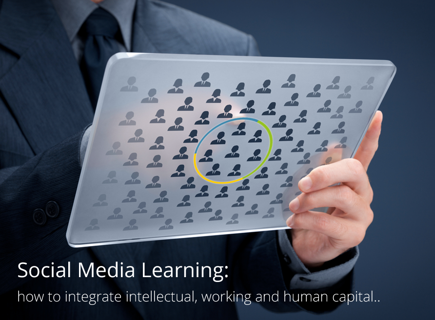 Social Media Learning how to integrate intellectual, working and human capital