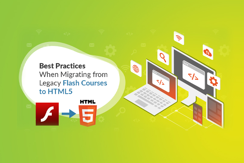 by migrating to HTML5